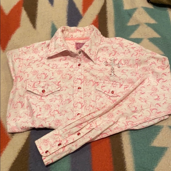 Long Sleeve Cowgirl Hardware Western Shirt - Picture 2 of 5